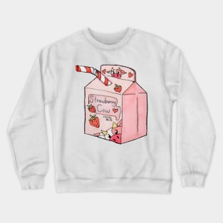 Strawberry cow Crewneck Sweatshirt